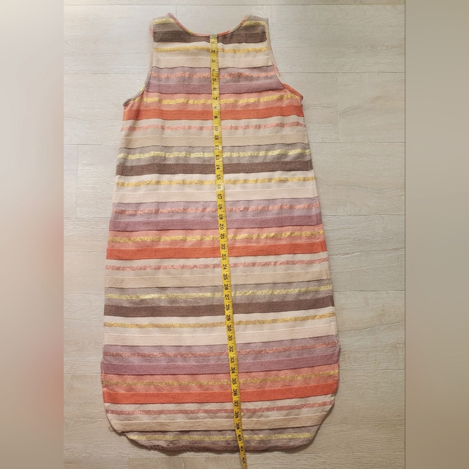 Ace & Jig Pink And Orange Sheath Midi Dress